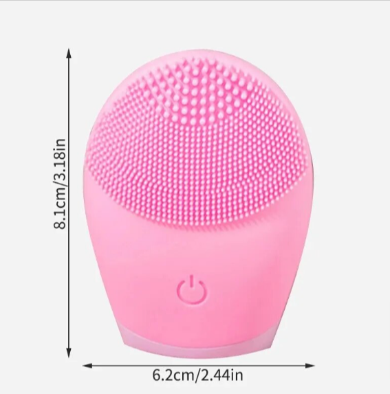 Alburraaq Silicone Facial & Pore Cleaning Vibrating Massager Rechargeable - Shop Now!